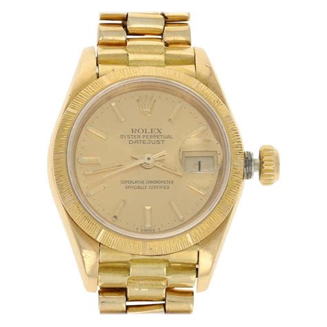 geneve swiss made rolex 18k 750